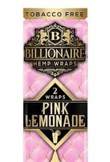 Ultimate Brands Billionaire Pink Lemonade Hemp Wraps