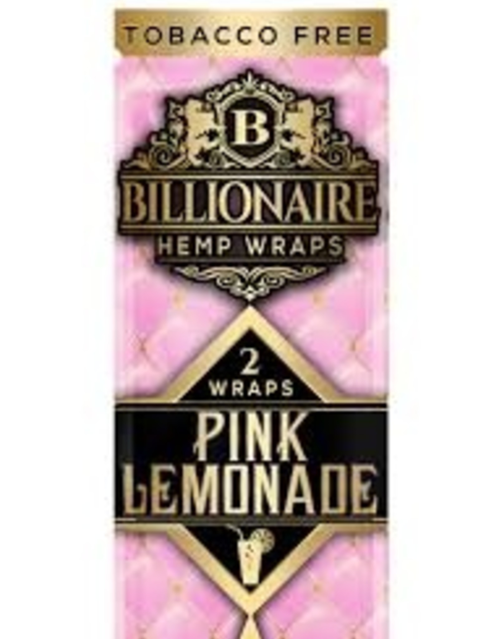 Ultimate Brands Billionaire Pink Lemonade Hemp Wraps