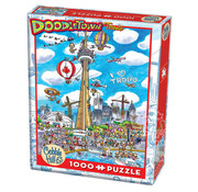 Cobble Hill Puzzles Cobble Hill DoodleTown Toronto Puzzle 1000pcs
