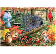 Cobble Hill Puzzles Cobble Hill Eastern Woodlands Tray Puzzle 35pcs