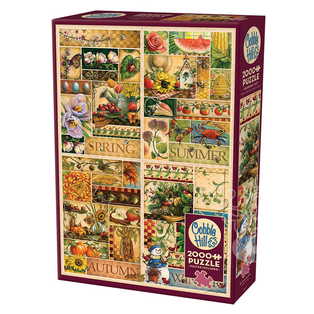 Cobble Hill The Four Seasons Puzzle 2000pcs Puzzles Canada Cobble Hill The Four Seasons Puzzle 2000pcs Puzzles Canada