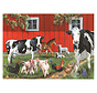 Cobble Hill Red Barn Farm Tray Puzzle 35pcs
