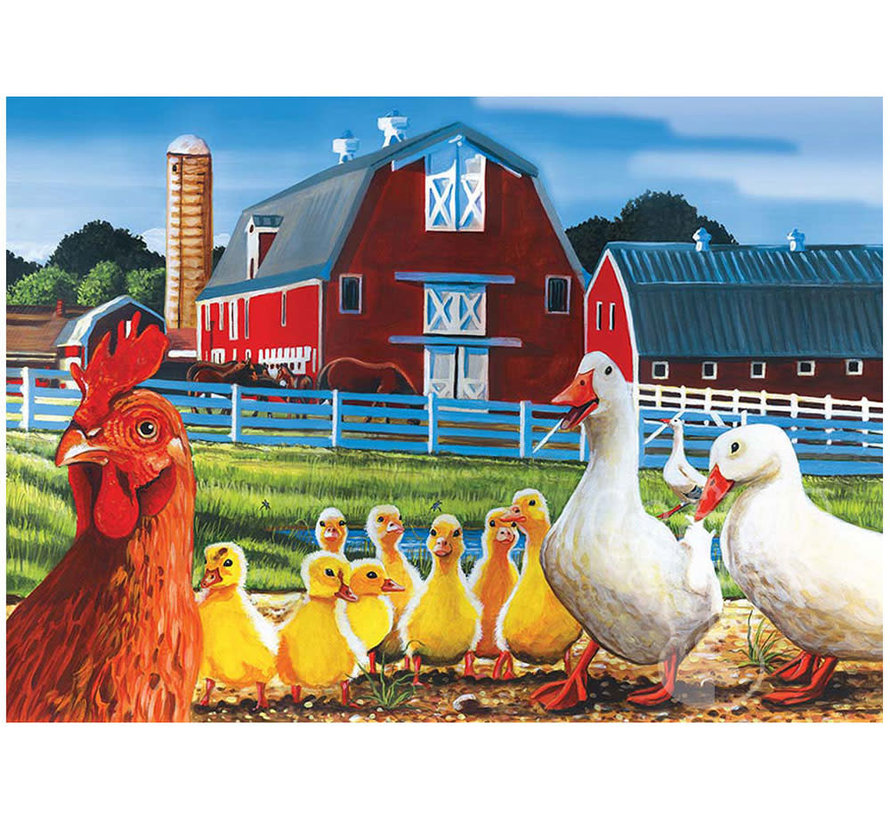 Cobble Hill Dwight’s Ducks Tray Puzzle 35pcs