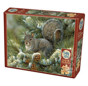Cobble Hill Puzzles Cobble Hill Gray Squirrel Easy Handling Puzzle 275pcs