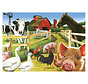 Cobble Hill Farmyard Welcome Tray Puzzle 35pcs