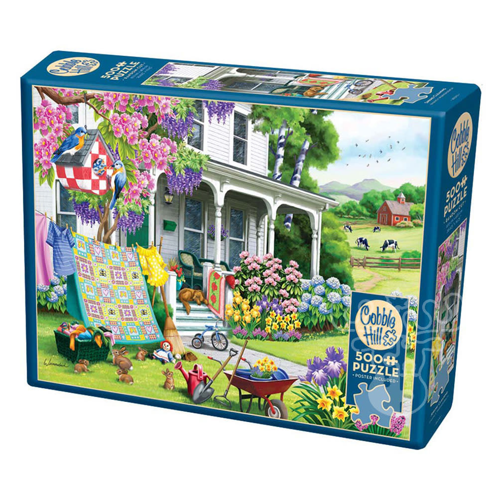Cobble Hill Spring Cleaning Puzzle 500pcs Puzzles Canada