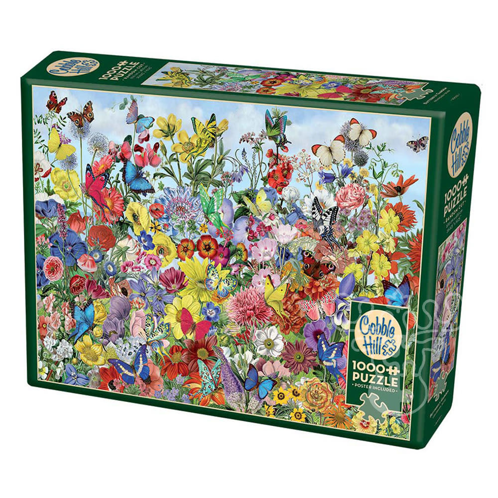 Cobble Hill Butterfly Garden Puzzle 1000pcs - Puzzles Canada