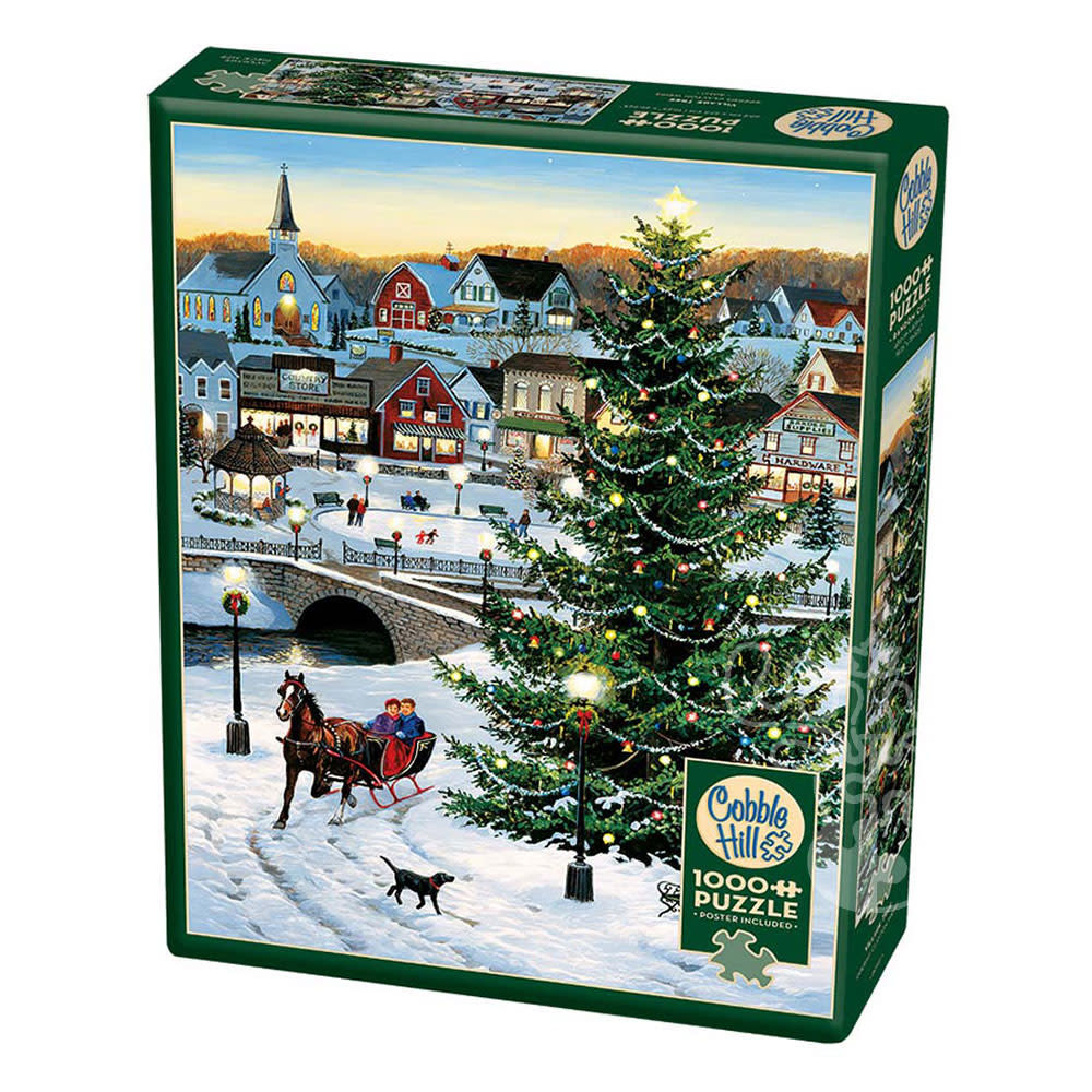 Cobble Hill Village Tree Puzzle 1000pcs Puzzles Canada