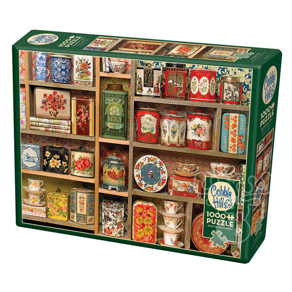 Cobble Hill Vintage Tins Puzzle 1000pcs Puzzles Canada