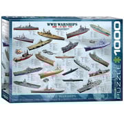 Eurographics Eurographics Transportation: WWII Warships Puzzle 1000pcs