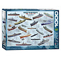 Eurographics Transportation: WWII Warships Puzzle 1000pcs