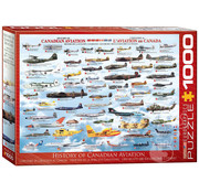 Eurographics Eurographics Transportation: History of Canadian Aviation Puzzle 1000pcs