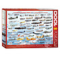 Eurographics History of Canadian Aviation Puzzle 1000pcs