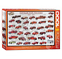 Eurographics Transportation: Vintage Fire Engines Puzzle 1000pcs