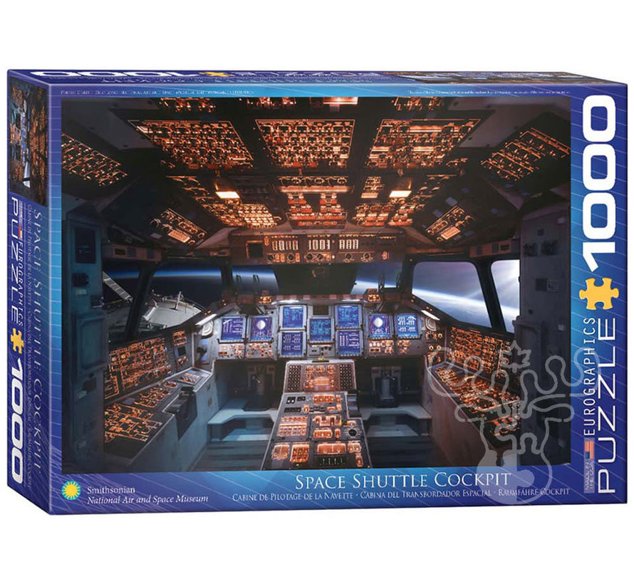 Eurographics Education: Space Shuttle Cockpit Puzzle 1000pcs