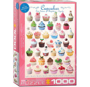Eurographics Eurographics Food: Cupcakes Puzzle 1000pcs RETIRED