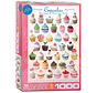 Eurographics Cupcakes Puzzle 1000pcs