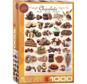 Eurographics Eurographics Food: Chocolate Puzzle 1000pcs RETIRED