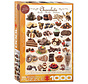 Eurographics Food: Chocolate Puzzle 1000pcs RETIRED