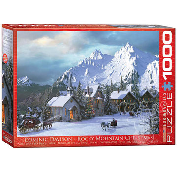 Eurographics Eurographics Davison: Rocky Mountain Christmas Puzzle 1000pcs