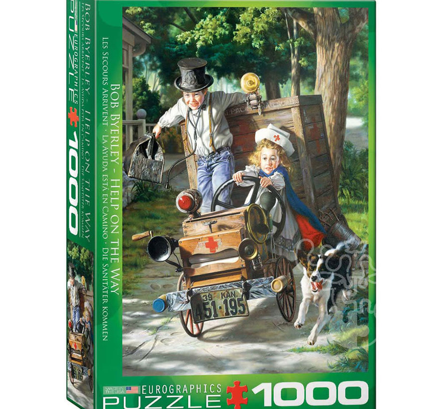 Eurographics Artist Label Byerley: Help on the Way Puzzle 1000pcs