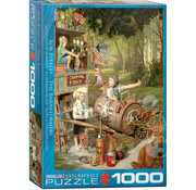 Eurographics Eurographics Artist Label Byerley: The Barnstormers Puzzle 1000pcs RETIRED
