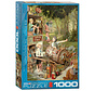 Eurographics Artist Label Byerley: The Barnstormers Puzzle 1000pcs RETIRED