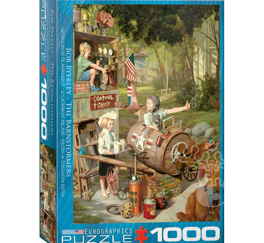 Eurographics Artist Label Byerley: The Barnstormers Puzzle 1000pcs RETIRED