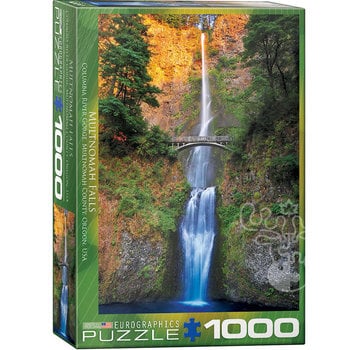 Eurographics Eurographics Photography Scenic: Multnomah Falls, Oregon Puzzle 1000pcs