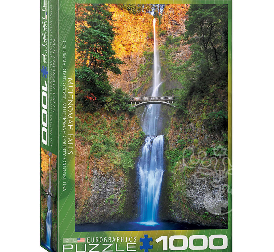 Eurographics Photography Scenic: Multnomah Falls, Oregon Puzzle 1000pcs