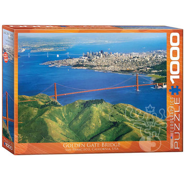 Eurographics Eurographics Photography Scenic: Golden Gate Bridge San Francisco, California Puzzle 1000pcs