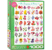 Eurographics Eurographics Chart: The Language of Flowers Puzzle 1000pcs