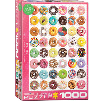 Eurographics Eurographics Donuts - Sweet Collection Puzzle 1000pcs