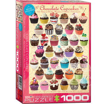 Eurographics Eurographics Chocolate Cupcakes Puzzle 1000pcs RETIRED