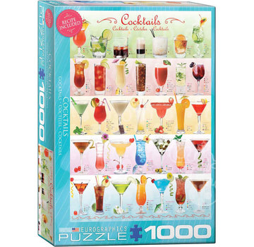 Eurographics Eurographics Food: Cocktails Puzzle 1000pcs