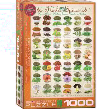 Eurographics Eurographics Food: Herbs & Spices  Puzzle 1000pcs