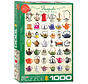 Eurographics Collection: Teapots Puzzle 1000pcs