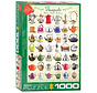 Eurographics Teapots Puzzle 1000pcs