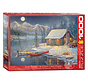 Eurographics Artist Label Timm: A Cozy Christmas Puzzle 1000pcs