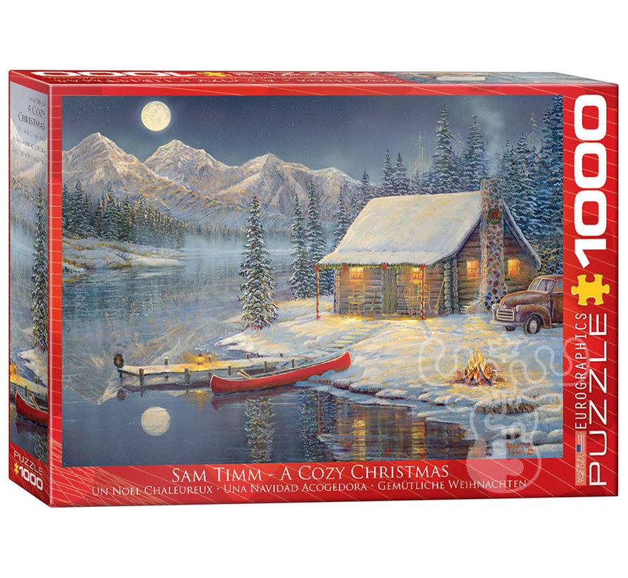 Eurographics Artist Label Timm: A Cozy Christmas Puzzle 1000pcs