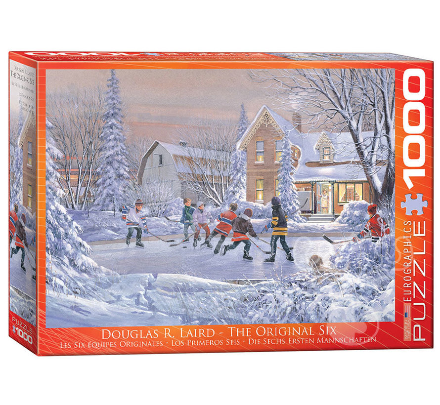 Eurographics Artist Label Laird: The Original Six Puzzle 1000pcs