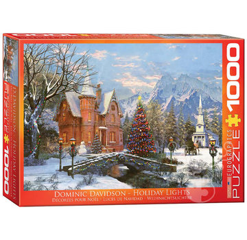 Eurographics Eurographics Artist Label Davison: Holiday Lights Puzzle 1000pcs
