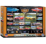 Eurographics Eurographics American Cars of the 1960s Puzzle 1000pcs