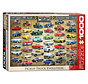 Eurographics Automotive: Pickup Truck Evolution Puzzle 1000pcs