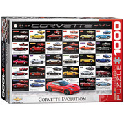 Eurographics Eurographics Cheverolet Corvette Evolution Puzzle 1000pcs
