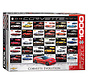 Eurographics Corvette Evolution Puzzle 1000pcs