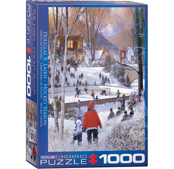 Eurographics Eurographics Artist Label Laird: Hockey Season Puzzle 1000pcs
