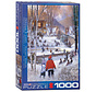 Eurographics Artist Label Laird: Hockey Season Puzzle 1000pcs