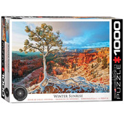 Eurographics FINAL SALE Eurographics Winter Sunrise Puzzle 1000pcs