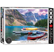 Eurographics Eurographics HDR Photography: Canoes on the Lake Puzzle 1000pcs
